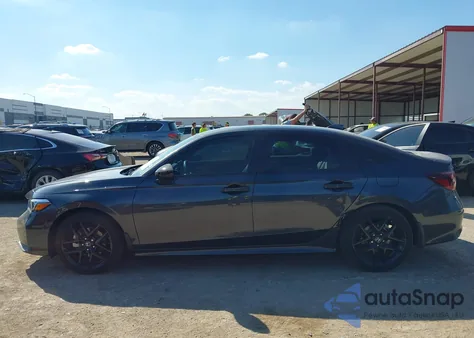 2025 Honda Civic Hybrid Sport/Sport Touring z USA, uszkodzony, nr VIN 2HGFE4F82SH321781